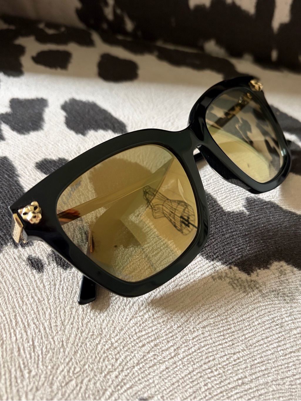 Cartier Panthre De Cartier Sunglasses
